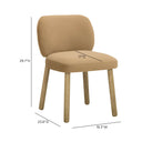Foxy Performance Fabric Dining Chair by TOV Furniture, view 7