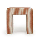 Byron Square Cotton Jute Ottoman by TOV Furniture, view 8