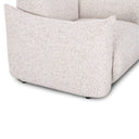 Saint Tropez Nubby Fabric Armchair in Sand
