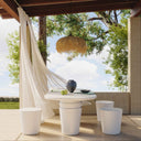 Margot Indoor/Outdoor Concrete Stool by TOV Furniture, view 7