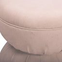 Tomlin Performance Chenille Game Table and Two Ottomans Set