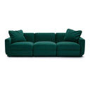 Perry Deep Green Modular Sofa (96"-124") by TOV Furniture
