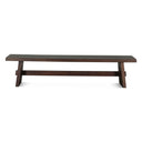 Piedmont 79" Bench in Coffee Bean
