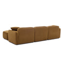 Travie 4-Piece Honey Modular Sectional by TOV Furniture, view 3