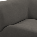 Zenith 5-Piece Contract-Grade Upcycled Fabric Modular Sectional