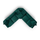 Perry 5-Piece Deep Green Modular L-Sectional by TOV Furniture, view 5