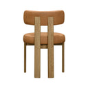 Odessa 33" Saddle Brown Performance Dining Chair by TOV Furniture, view 5