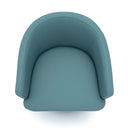 Kristen Sea Foam Green Rolling Desk Chair by TOV Furniture, view 5