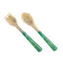 Jadite Resin Salad Serving Spoons by TOV Furniture, view 2