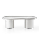 Sorya 51" Chrome Coffee Table
