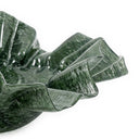 Col Ruffled Green Glass Bowl (9"-11") by TOV Furniture, view 5