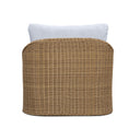 Axel Blue Boucle Outdoor Lounge Chair