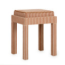 Kora Cotton Jute Contract-Grade Accent Stool