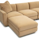 Perry 4-Piece Tan Modular Sectional by TOV Furniture, view 3