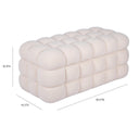 Anita 39" Faux Shearling Storage Bench With Reversible Tray Top by TOV Furniture, view 8