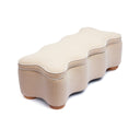 Thalia 48.5" Performance Velvet Storage Bench by TOV Furniture, view 3