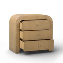 Hump 38" Arched 3-Drawer Bedside Chest