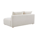 Hangover 64" Armless Loveseat