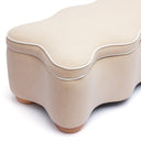 Thalia 48.5" Performance Velvet Storage Bench by TOV Furniture, view 5