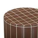 Tatiana Round Concrete Indoor/Outdoor Side Table by TOV Furniture, view 18
