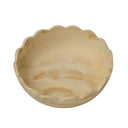 Holly Scalloped Resin Salad Bowl by TOV Furniture, view 2
