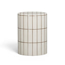 Tatiana Round Concrete Indoor/Outdoor Side Table by TOV Furniture