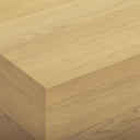Brienne 47" Natural Oak Oversize Square Coffee Table by TOV Furniture, view 4