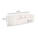 Tarra 86" Modular Loveseat