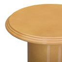Tate Turmeric Concrete Indoor/Outdoor Side Table by TOV Furniture, view 3