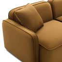 Travie 112" Honey Modular Sofa by TOV Furniture, view 4