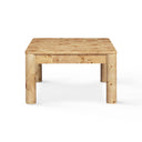 Berri 39" Natural Burl Coffee Table