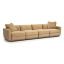 Perry Tan Modular Sofa (96"-124") by TOV Furniture, view 8