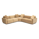 Perry 5-Piece Tan Modular L-Sectional by TOV Furniture