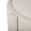 Bellamy Railroad Chenille Storage Stool With Reversible Tray Top by TOV Furniture, view 7