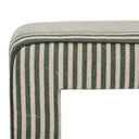 Byron Square Cotton Jute Ottoman by TOV Furniture, view 4