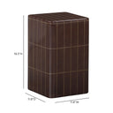 Tatiana Square Concrete Indoor/Outdoor Side Table by TOV Furniture, view 14