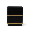 Julieta 28" 2-Drawer Nightstand by TOV Furniture, view 9