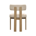 Odessa 33" Taupe Performance Dining Chair by TOV Furniture, view 5