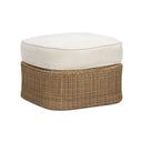 Axel Cream Boucle Outdoor Ottoman