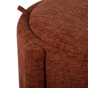 Bellamy Railroad Chenille Storage Stool With Reversible Tray Top by TOV Furniture, view 15