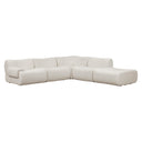 Zenith 5-Piece Contract-Grade Upcycled Fabric Modular Sectional