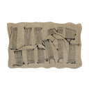 Mezzo Natural Hand Tufted Wool Area Rug 5'X8'