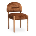 Bruno Thick Performance Chenille Arched Back Dining Chair by TOV Furniture