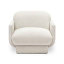 Azalea Performance Velvet Accent Chair by TOV Furniture, view 2