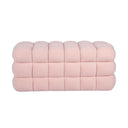 Anita 39" Faux Shearling Storage Bench With Reversible Tray Top by TOV Furniture, view 20