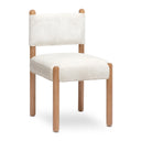 Bruno Thick Performance Chenille Straight Back Dining Chair by TOV Furniture, view 7