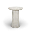 Monica Tiled Pattern Indoor/Outdoor Side Table by TOV Furniture