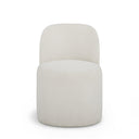 Persa Round Back Performance Chenille Dining Chair