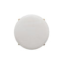 Oodle Cream Performance Vegan Mohair Natural Bar Stool