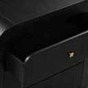 Hump 38" Arched 3-Drawer Bedside Chest
